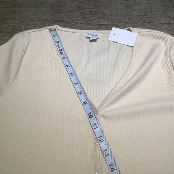 J Crew Long Sleeve Henley, Size L - Picture 6 of 7